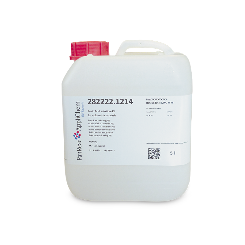 Boric Acid solution 4% for volumetric analysis