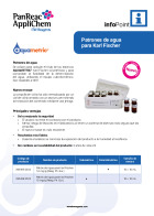 IP-042 - Patrones de Agua para Karl Fischer