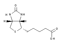 molecule for: D(+)-Biotin (USP) reinst, Pharmaqualität
