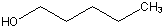molecule for: 1-Pentanol pure